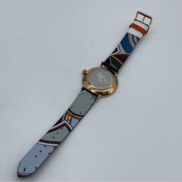 TED BAKER 41mm Mimosaa Men’s Watch in Black Leather Strap - Picture 9 of 14